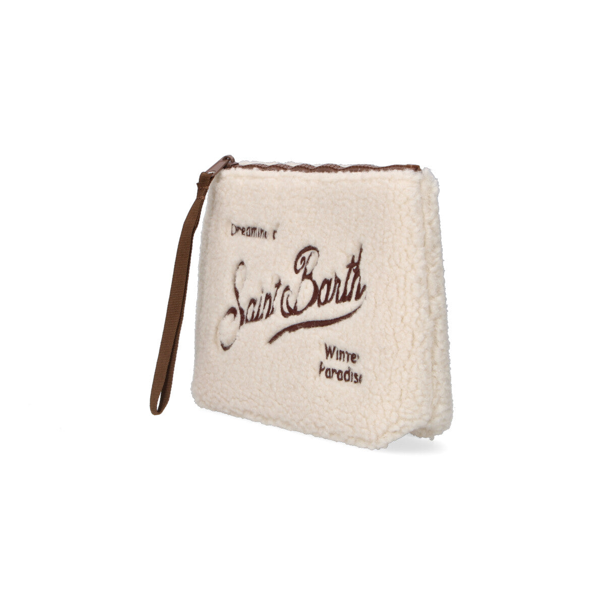 Mc2 Saint Barth pochette Aline in teddy beige