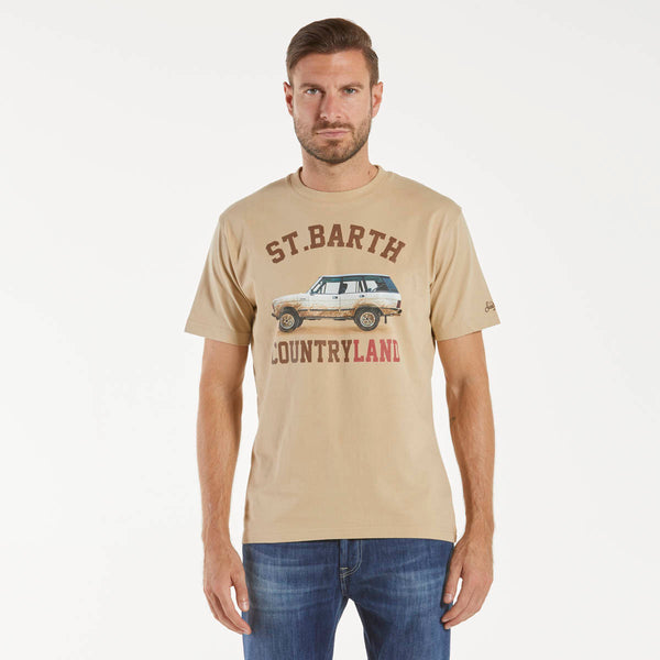 Mc2 Saint Barth t-shirt country land 11 beige