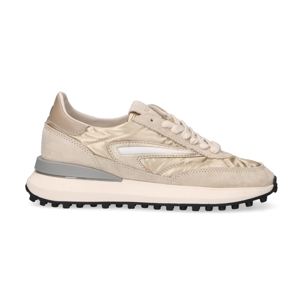 D.A.T.E. sneaker Athleta laminata platino