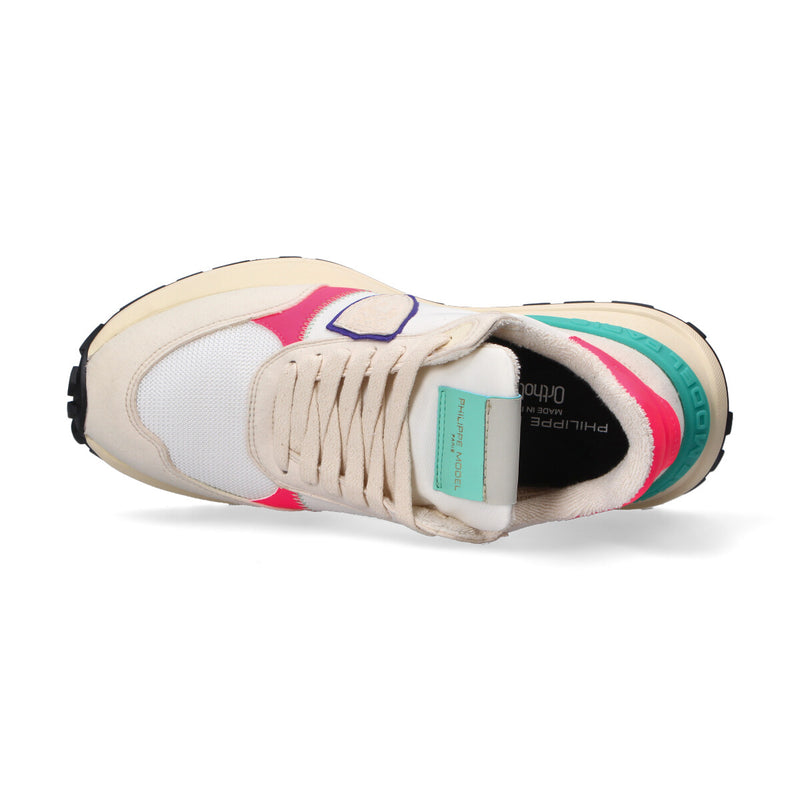 Philippe Model sneakers Antibes beige fuxia
