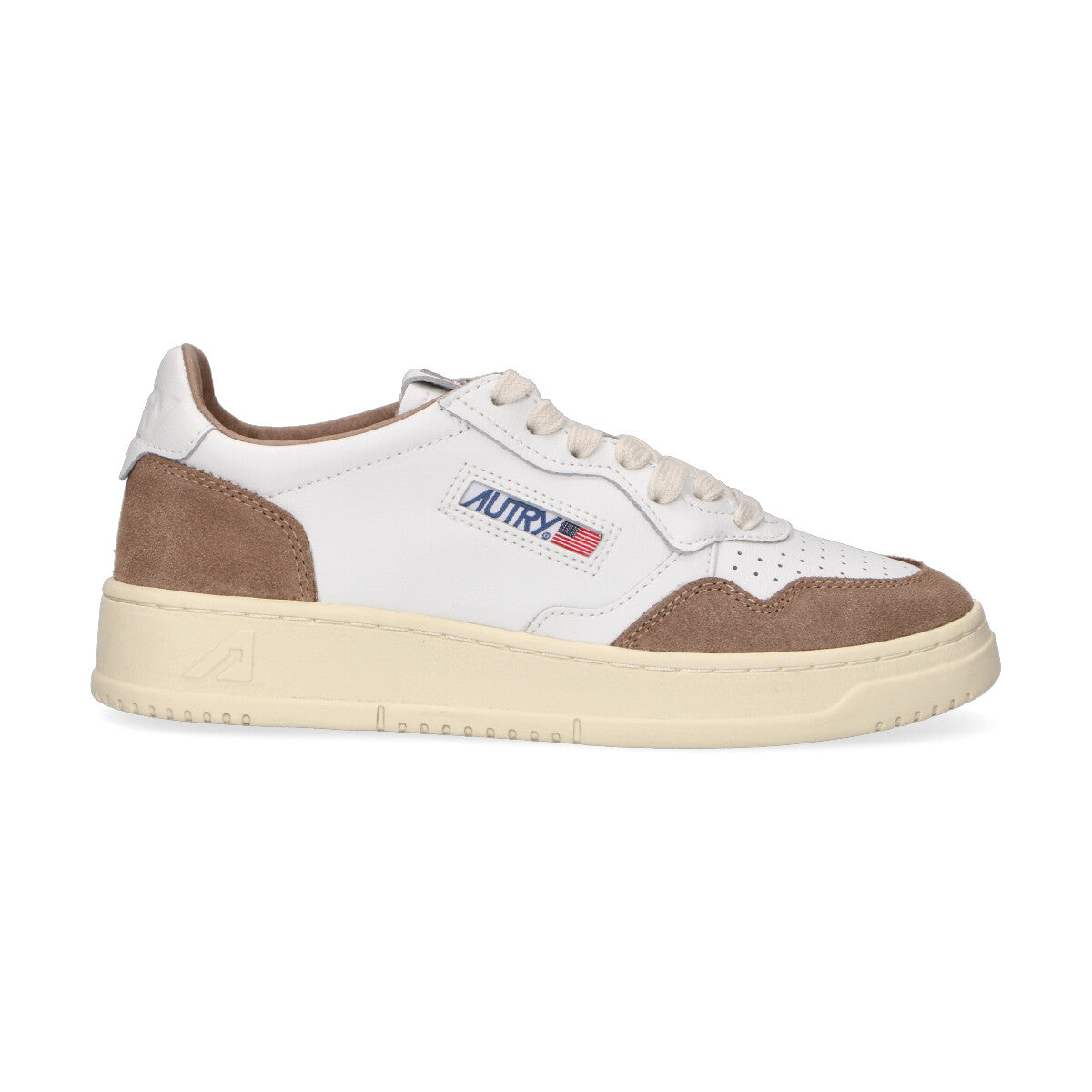 Autry sneaker Medialist Low in camoscio beige