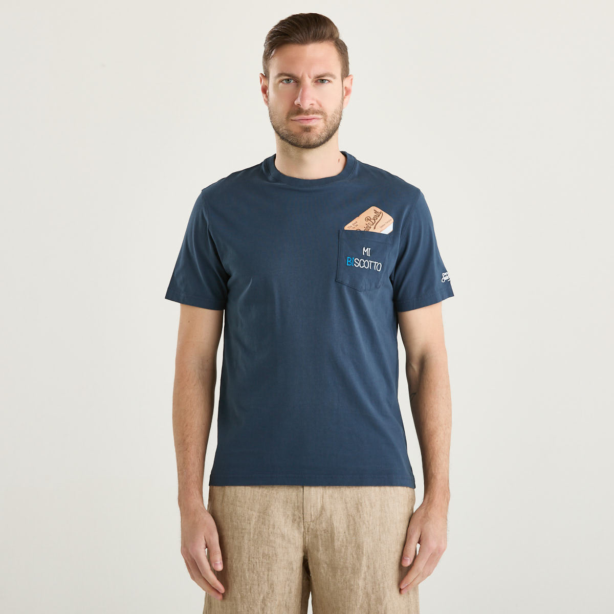 Mc2 Saint Barth t-shirt stampa Mi Biscotto cotone