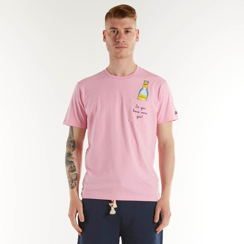 Mc2 Saint Barth t-shirt tessuto rosa gin