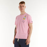 Mc2 Saint Barth t-shirt tessuto rosa gin