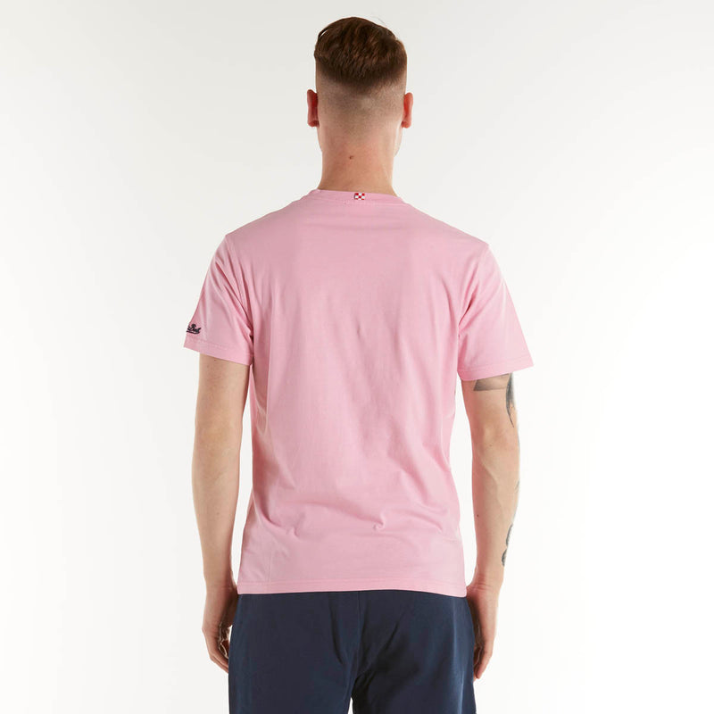 Mc2 Saint Barth t-shirt tessuto rosa gin