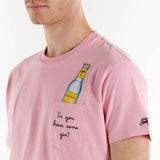 Mc2 Saint Barth t-shirt tessuto rosa gin