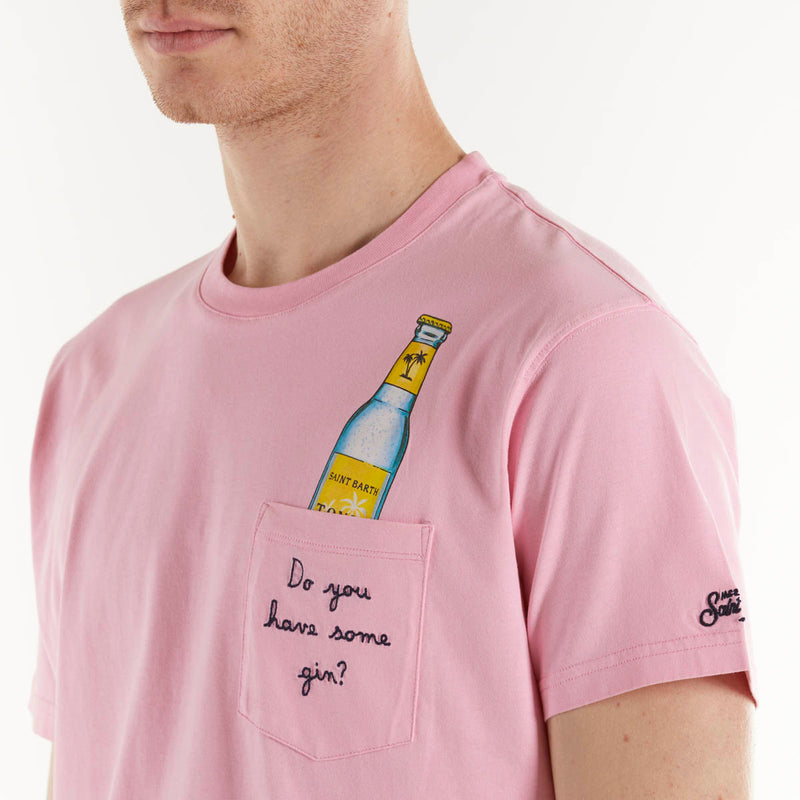 Mc2 Saint Barth t-shirt tessuto rosa gin