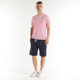 Mc2 Saint Barth t-shirt tessuto rosa gin