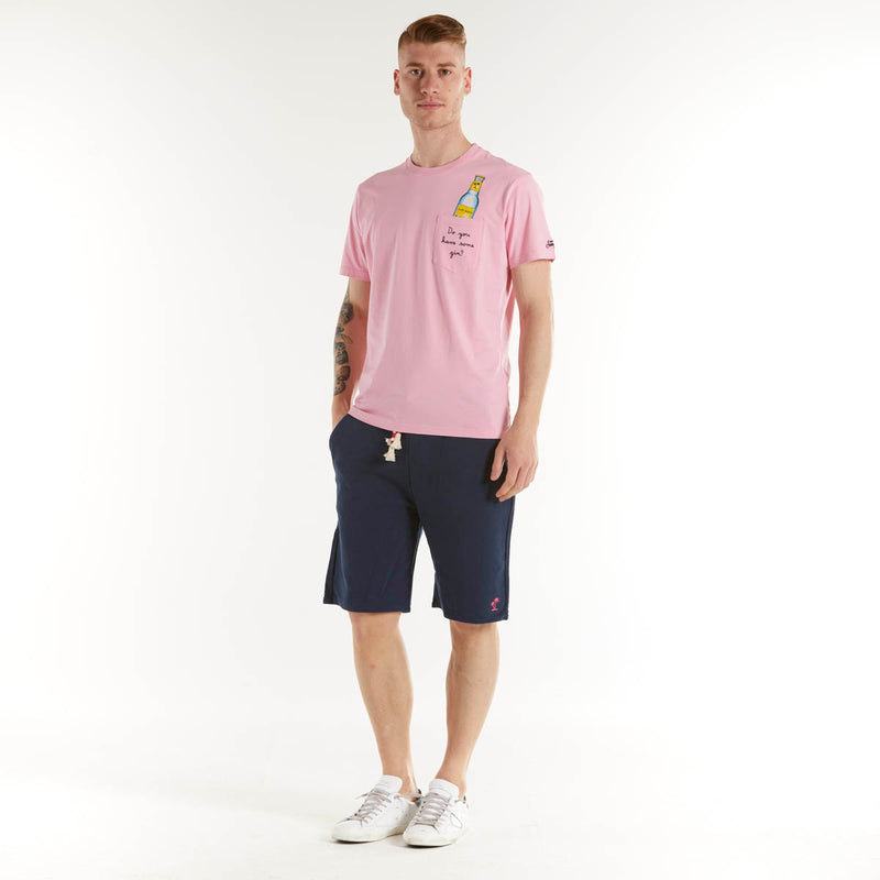 Mc2 Saint Barth t-shirt tessuto rosa gin
