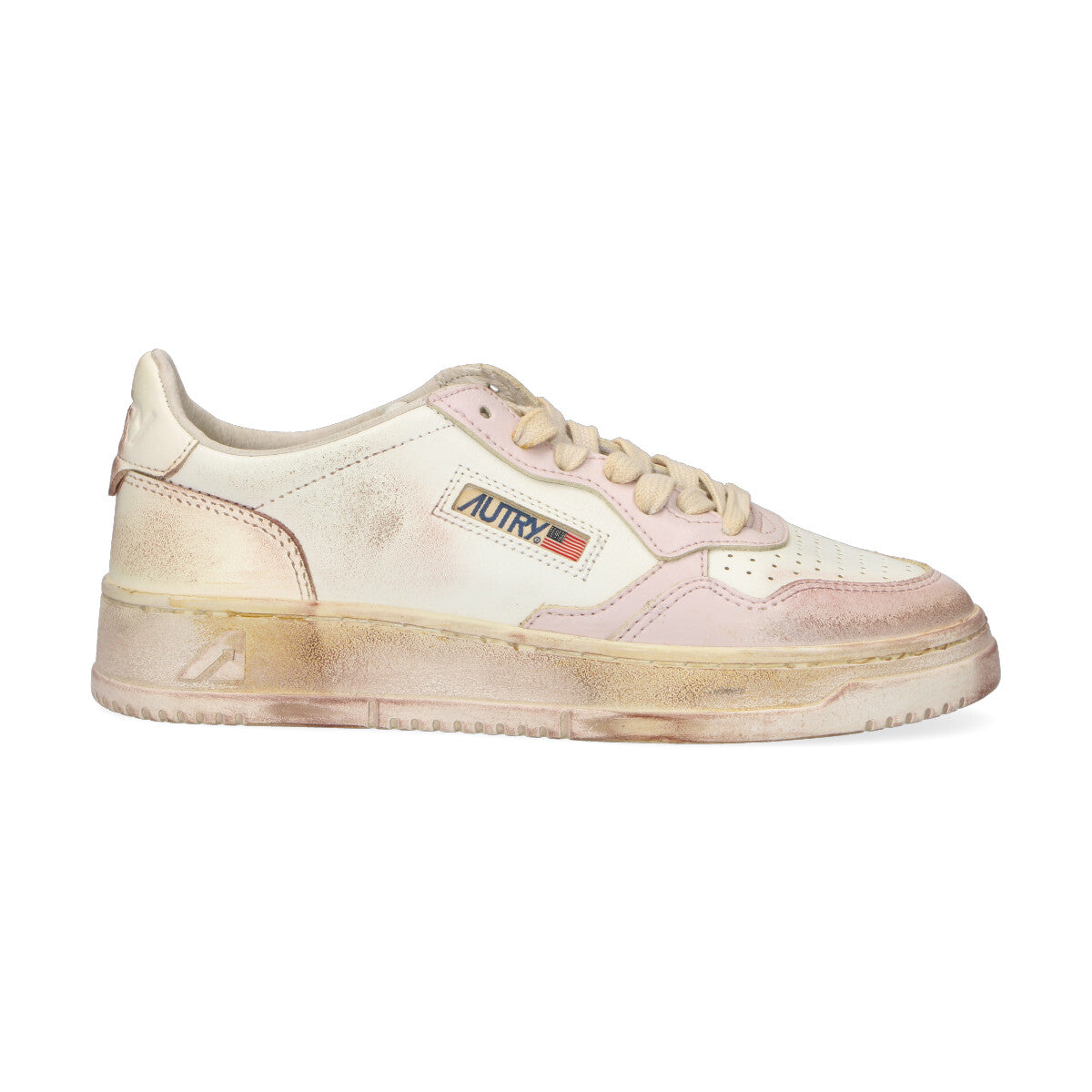 Autry sneaker Supvint Low in pelle rosa