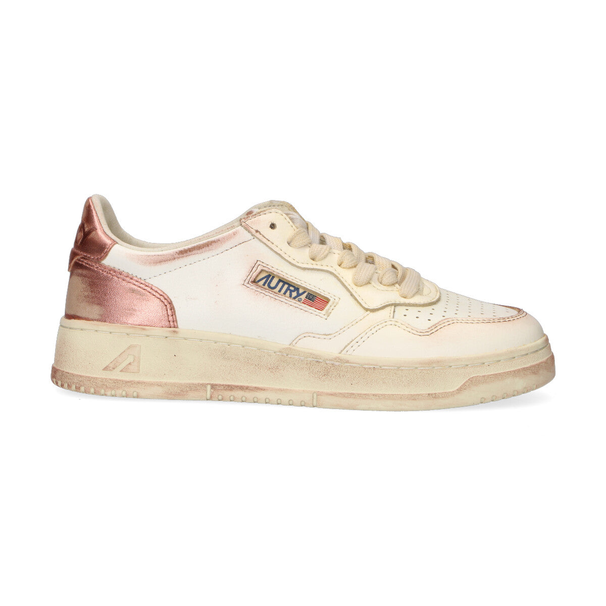 Autry sneaker Supvint Low in pelle bianca