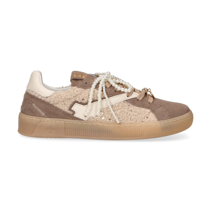 Gio+ sneaker Charlotte teddy beige