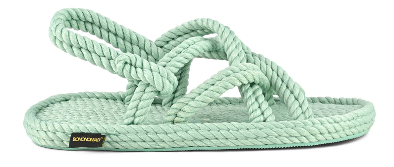 Bohonomad sandalo in corda tiffany