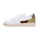 D.A.T.E. Sneaker Court 2.0 Vintage calf white army