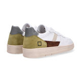 D.A.T.E. Sneaker Court 2.0 Vintage calf white army