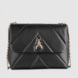 Patrizia Pepe borsa crossbody fly padded nera