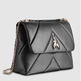 Patrizia Pepe borsa crossbody fly padded nera