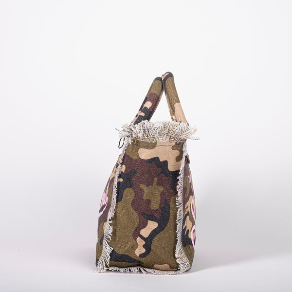 Mc2 Saint Barth borsa colette mimetic camouflage