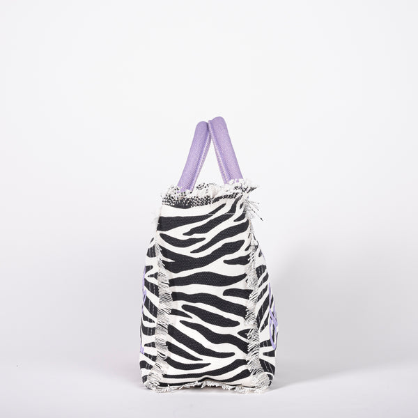 Mc2 Saint Barth borsa colette zebra color