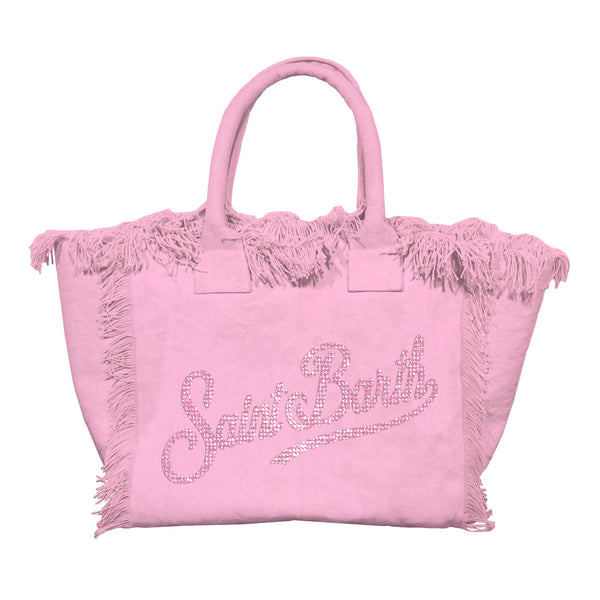 Mc2 Saint Barth borsa colette 21 strass rosa