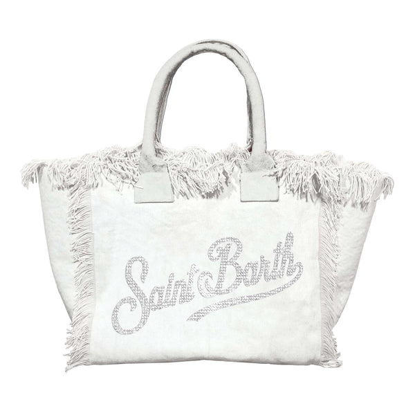 Mc2 Saint Barth borsa colette 01 strass bianca