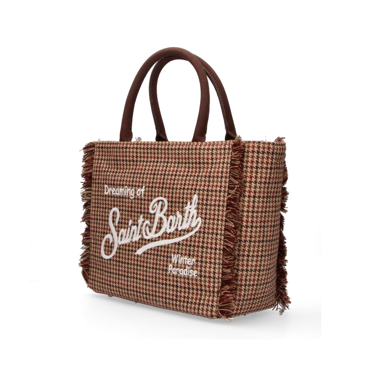 MC2 Saint Barth Colette wool pied de poule