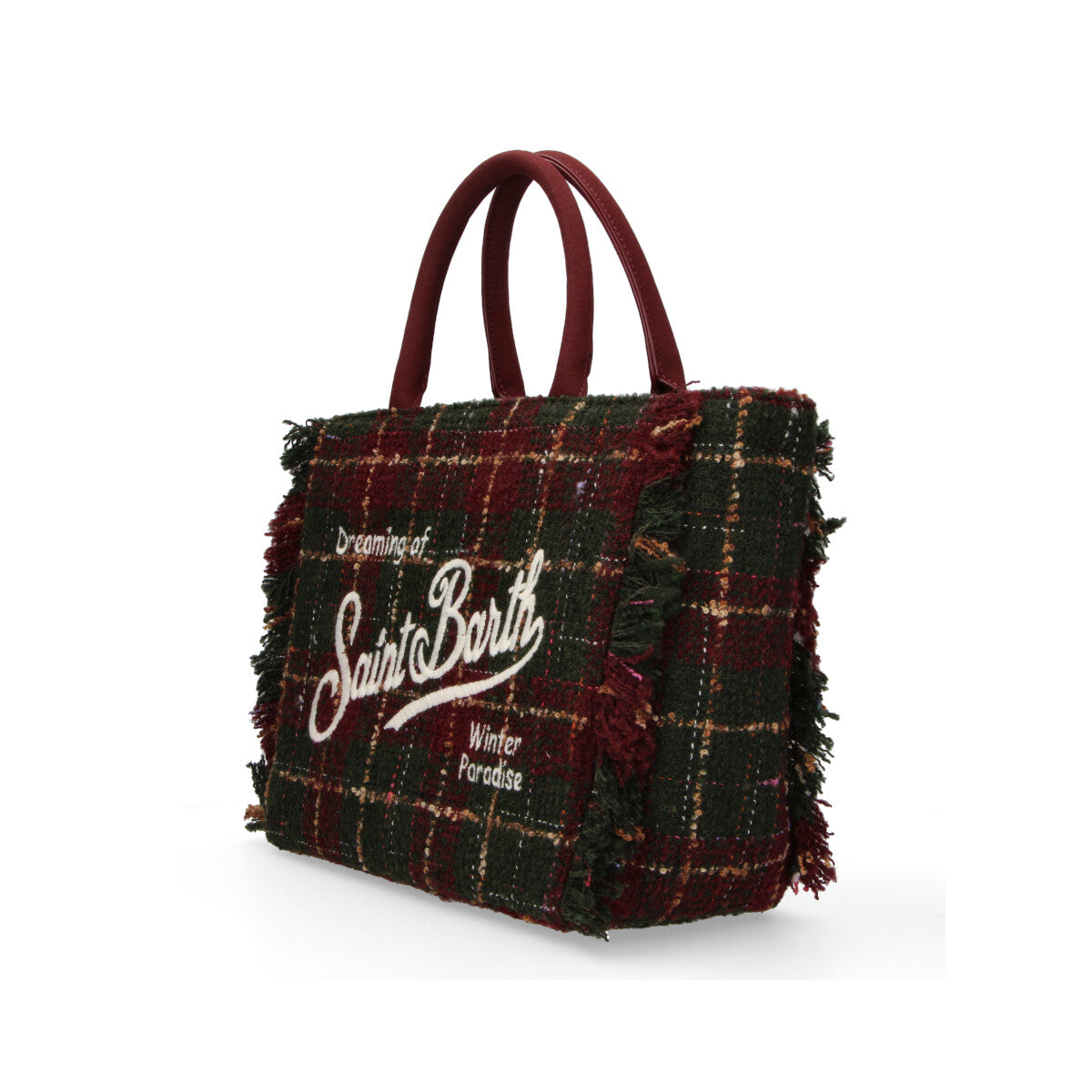 Mc2 Saint Barth Colette check bordeaux