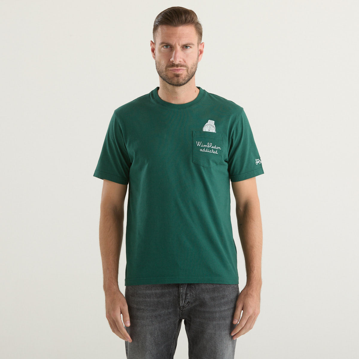 Mc2 Saint Barth t-shirt tennis watch verde