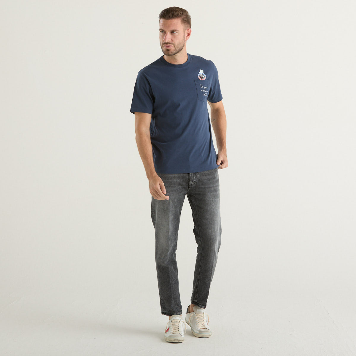 Mc2 Saint Barth t-shirt want a watch blu