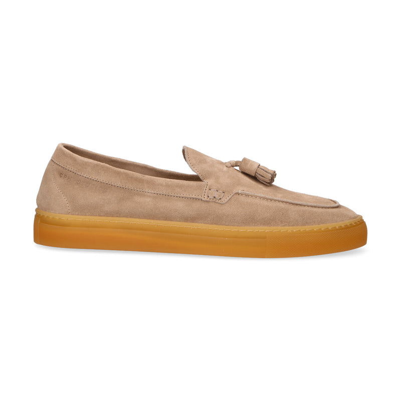 Copenhagen mocassino in camoscio beige