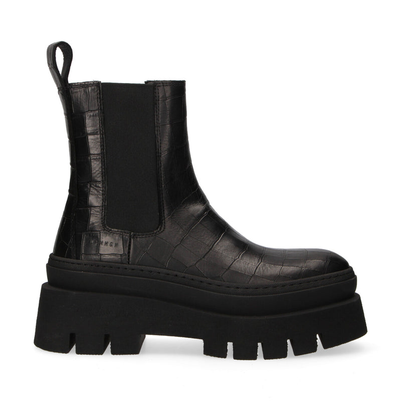 Copenhagen beatles in cocco pelle nera