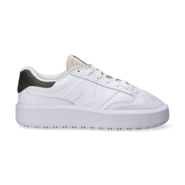 New Balance sneaker CT302 pelle bianca verde