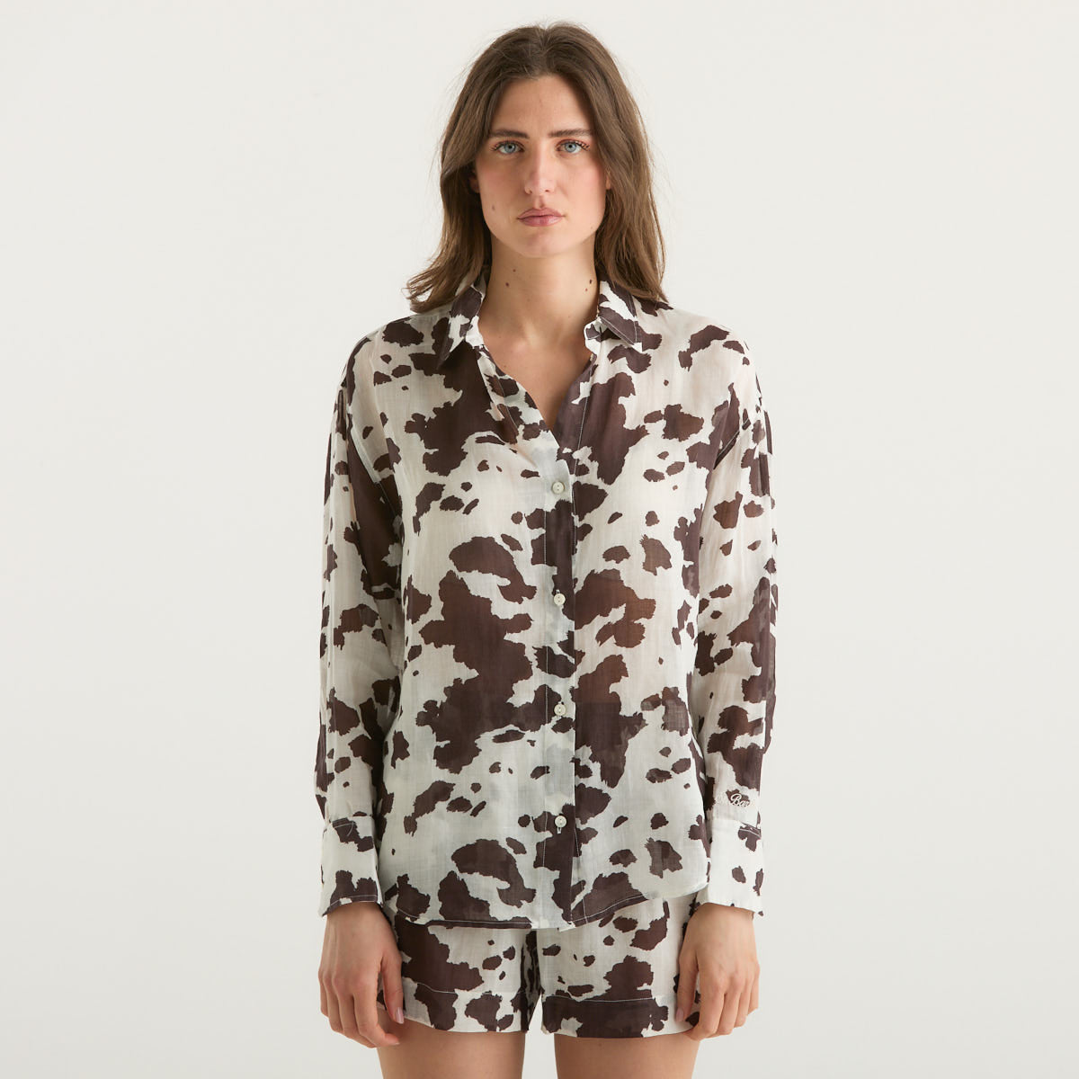 Mc2 Saint Barth camicia cristal cow west