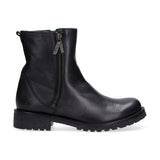 Felmini boot doppia zip pelle nera