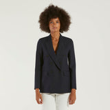 Department5 giacca doppiopetto blu