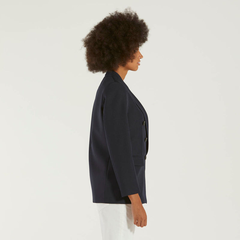 Department5 giacca doppiopetto blu
