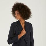 Department5 giacca doppiopetto blu