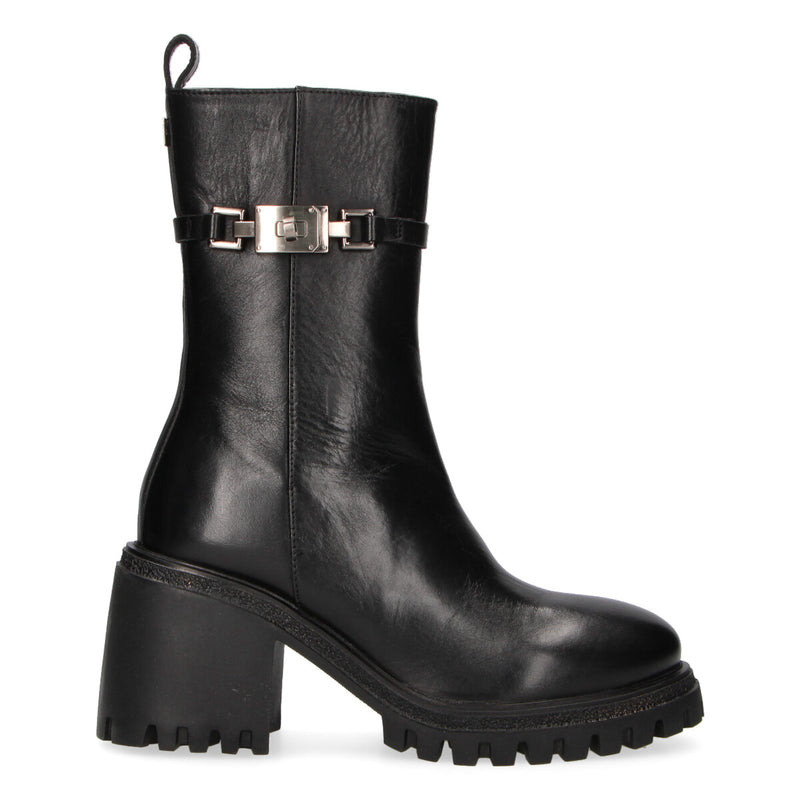 Gio+ tronchetto Michelle pelle nera