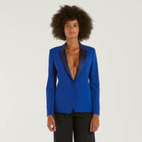 Dondup blazer monopetto blu elettrico