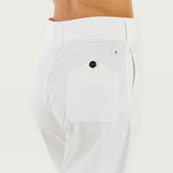 Department five pantalone tessuto bianco