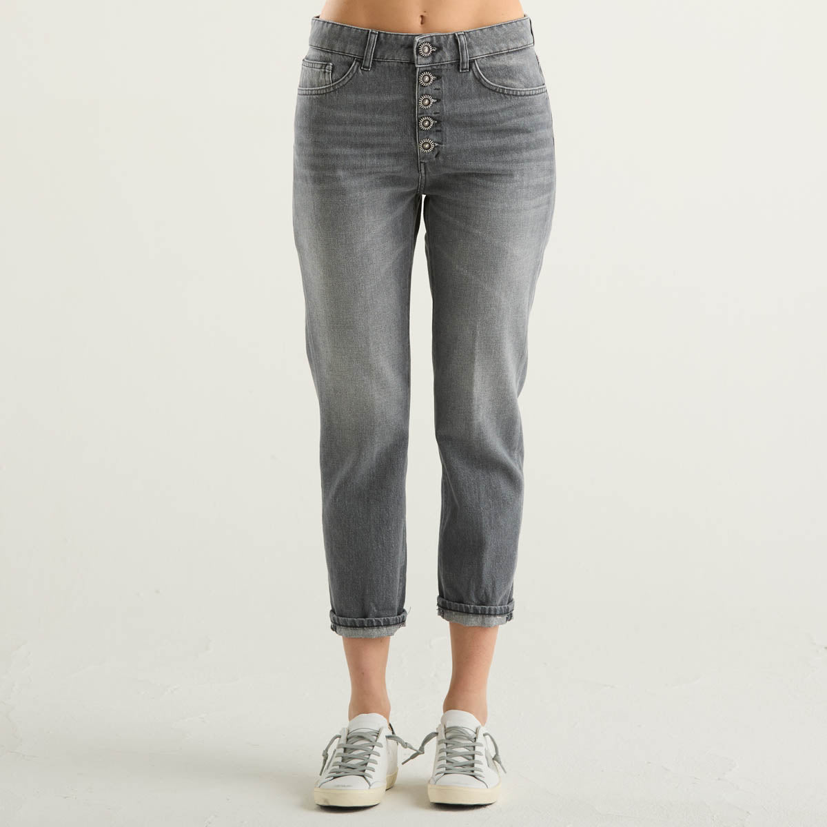 Dondup jeans Koons gioiello antracite