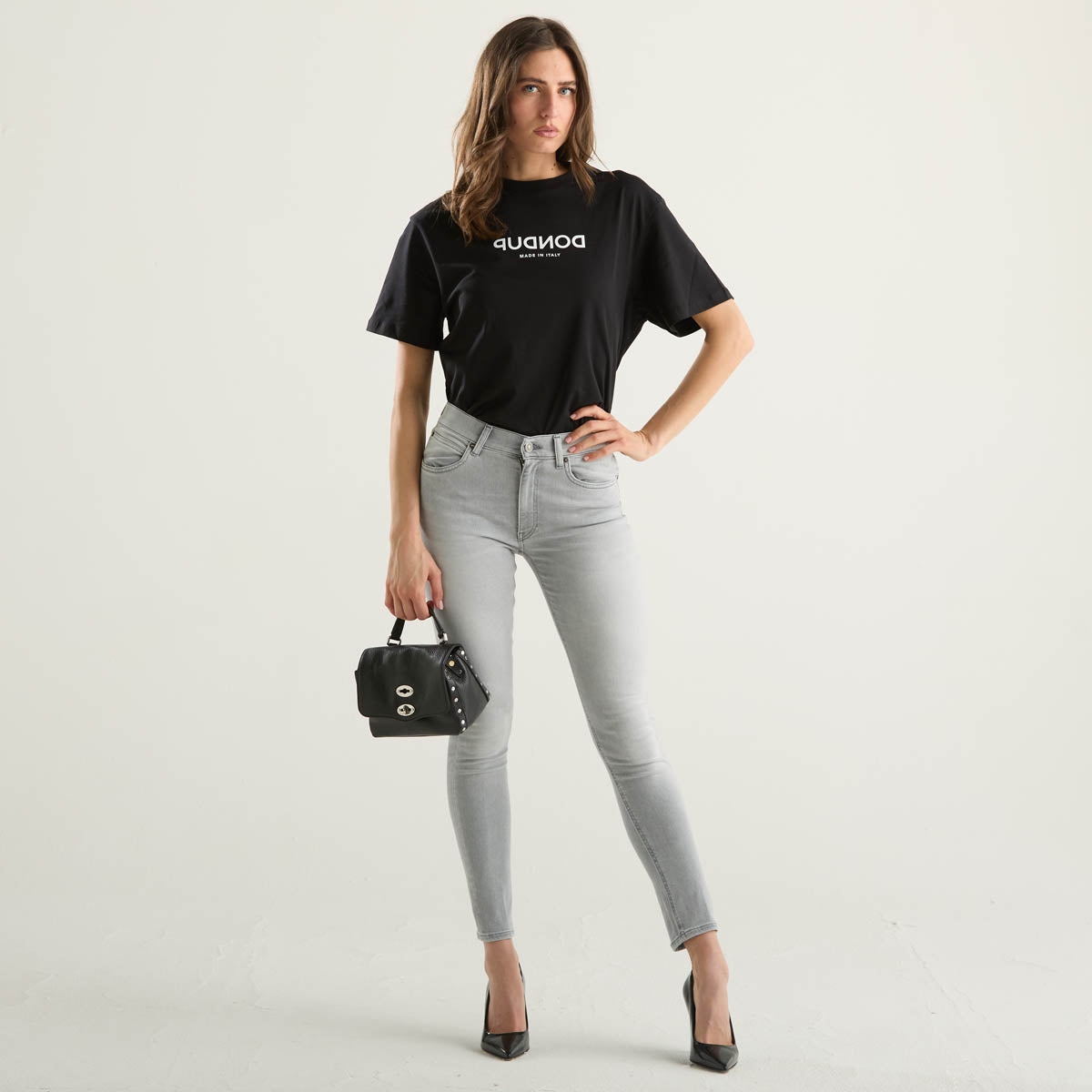 Dondup jeans Kim denim grigio chiaro