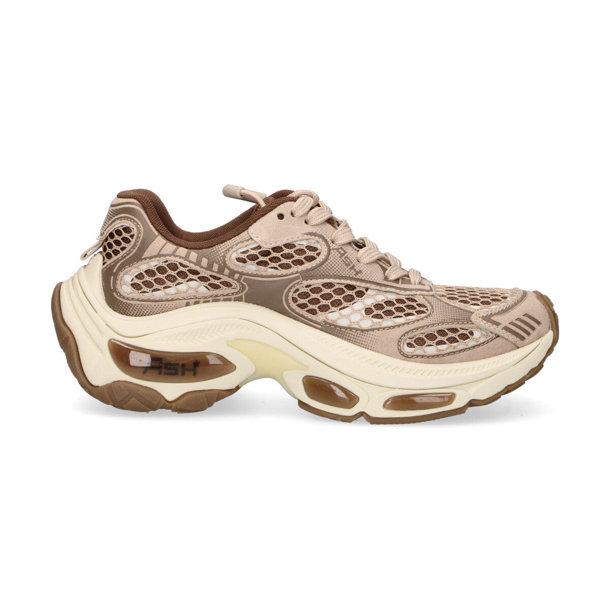 Ash sneaker Dragon pelle beige