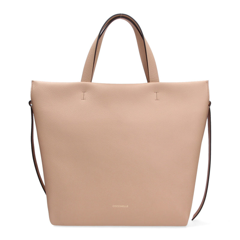 Coccinelle borsa Boheme Grana Double grande beige