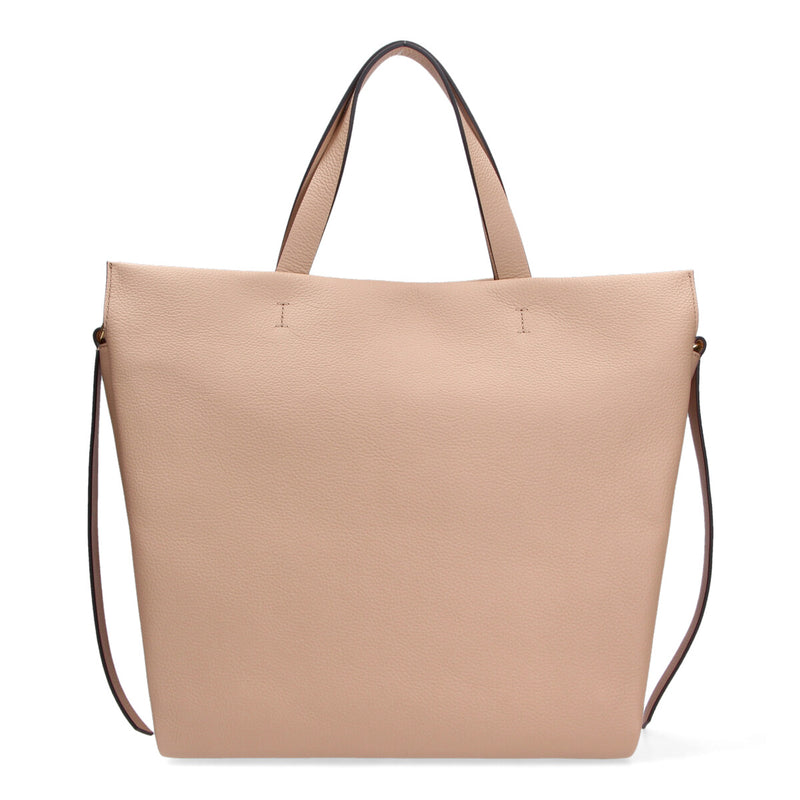 Coccinelle borsa Boheme Grana Double grande beige