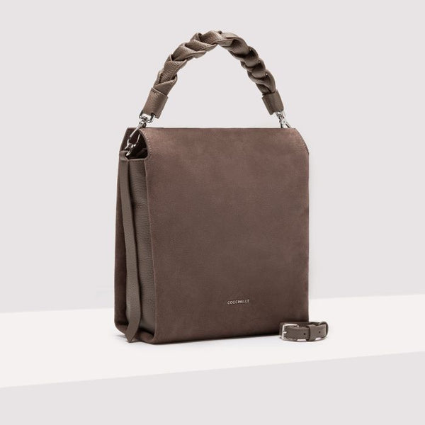 Coccinelle borsa boheme suede bimaterial medium