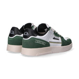 Ellesse sneakers pelle camoscio bianco verde