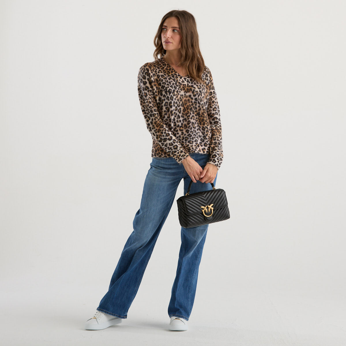 Mc2 Saint Barth maglia elara in mohair maculata