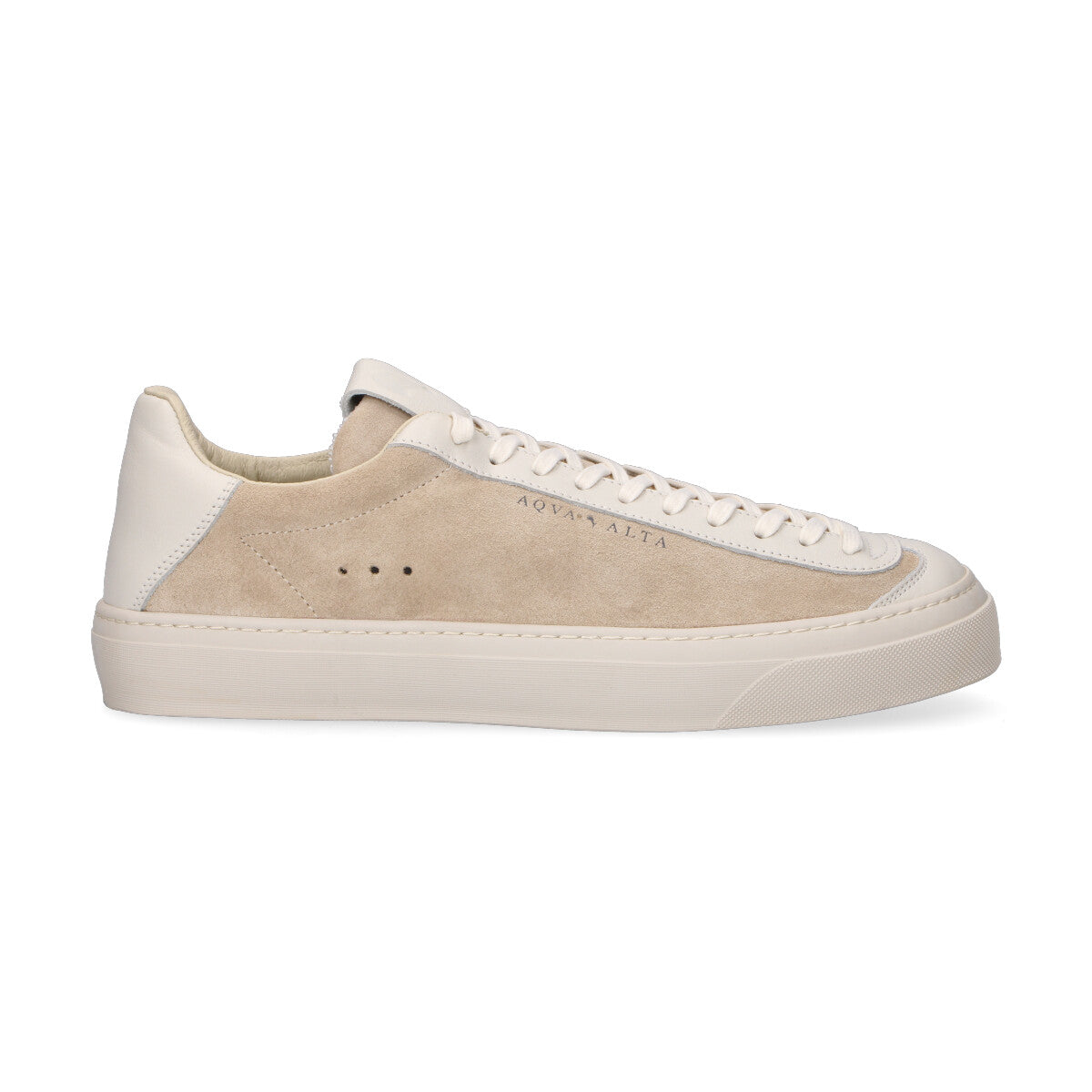 Aqva Alta sneaker in camoscio beige uomo