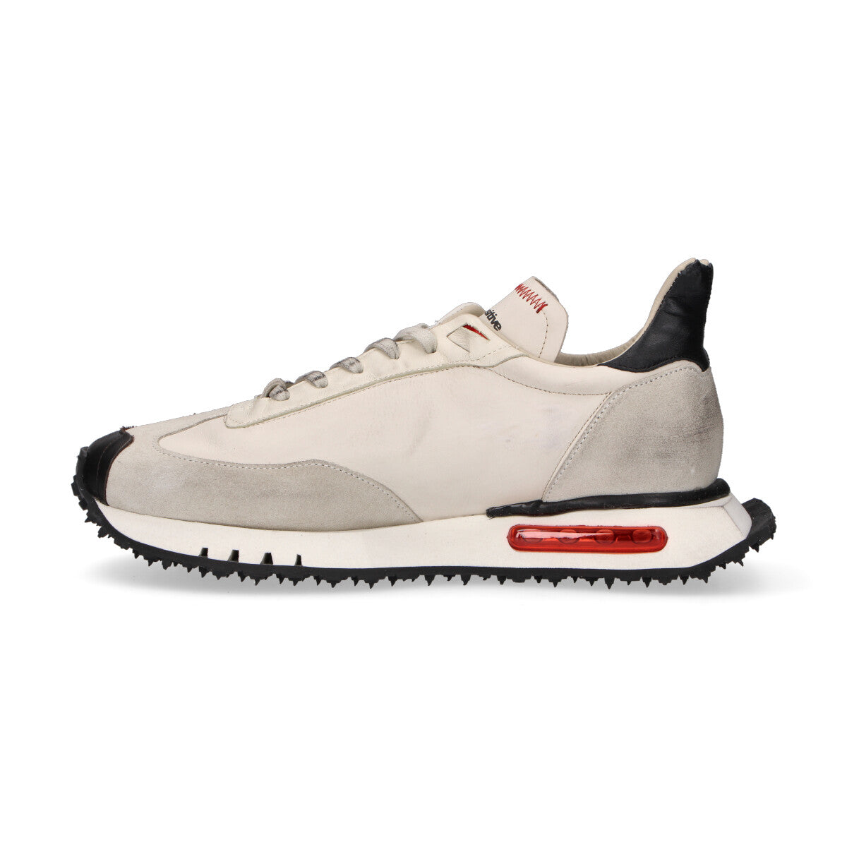 BePositive sneaker Race pelle bianca
